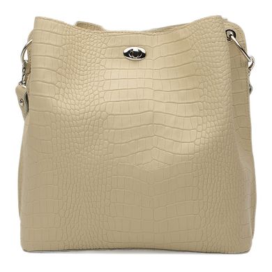 Жіноча шкіряна сумка Ricco Grande 1l981rep-beige