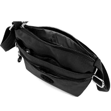 Маленькая текстильная сумка через плечо Confident WT-5058A Черный