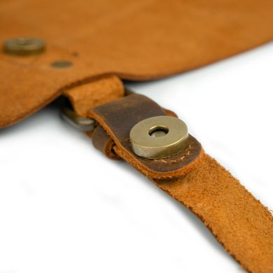 Деловой портфель в сочетании с кожей Vintage 20120 Рыжий