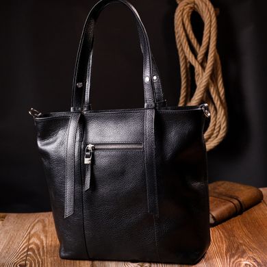 Классическая женская сумка-шоппер KARYA 20896 Черный