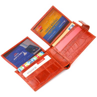 Чоловічий гаманець з натуральної фактурної шкіри CANPELLINI 21510 Світло-коричневий
