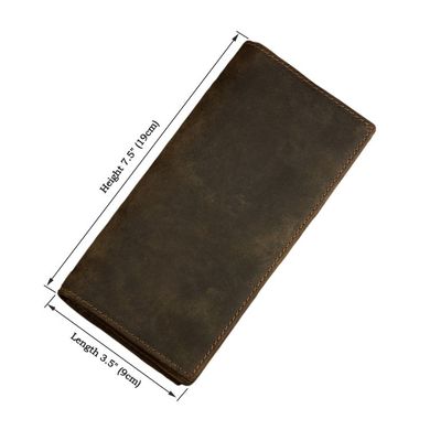 Бумажник мужской Vintage 14228 винтажная кожа Коричневый