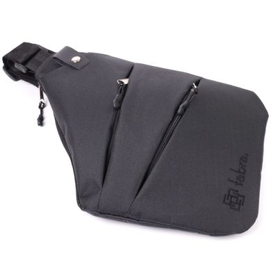 Стильная повседневная слинг-сумка из качественного полиэстера FABRA 22586 Черный