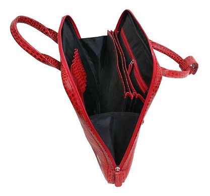 Шикарная сумка для ноутбука Vip Collection Украина 2411R croc, Красный