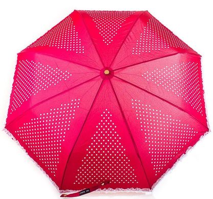Очень красивый женский автоматический зонтик Три Слона RE-E-118-1, Красный