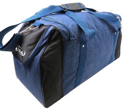 Спортивная сумка Wallaby 447-6 синий с черным, 59 л