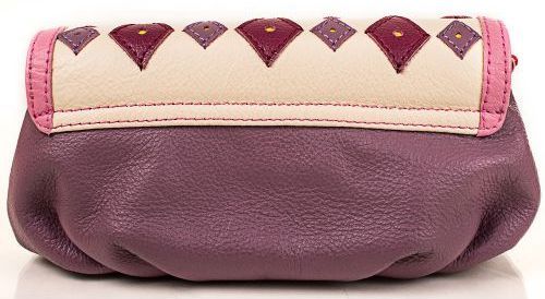 Компактна шкіряна сумка для жінок UNIQUE U U41152120, Рожевий
