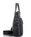 Классическая мужская кожаная сумка Tiding Bag SM8-8990-1A Черный
