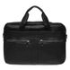 Чоловіча шкіряна сумка Borsa Leather k11120a-black
