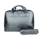 Натуральна шкіряна ділова сумка Attache Briefcase чорний Blanknote TW-Attache-Briefcase-black-ksr