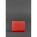 Шкіряний жіночий гаманець 2.1 червоний Saffiano Blanknote BN-W-2-1-bw-red
