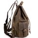 Рюкзак мужской из винтажной кожи коричневый Tiding Bag D4-011R Коричневый