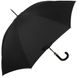 Зонт-трость мужской механический FULTON(ФУЛТОН) FULG809-Black Черный