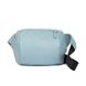 Натуральна шкіряна поясна сумка Easy блакитна флотар Blanknote TW-Izi-blue-flo