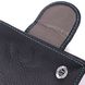 Кожаный стильный кошелек с монетницей снаружи для женщин ST Leather 19454 Черный