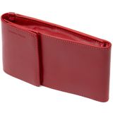 Женская кожаная сумка-кошелек GRANDE PELLE 11441 Красный фото