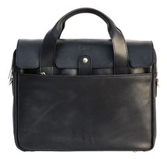 Чоловіча сумка-портфель з натуральної шкіри RA-1812-4lx TARWA Чорний
