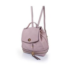 Сумка-рюкзак жіноча з якісного шкірозамінника AMELIE GALANTI (АМЕЛИ Галант) A981219-pink Рожевий