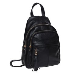 Женский кожаный рюкзак Keizer K11032-black