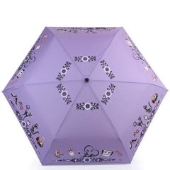 Зонт женский облегченный компактный автомат ТРИ СЛОНА RE-E-040B-6 Фиолетовый