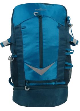 Вместительный спортивный рюкзак с дождевиком 30L Rocktrail IAN389063 голубой