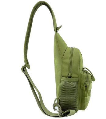 Тактична, армійська чоловіча сумка-слінг Survival хакі
