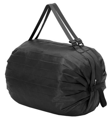 Складна сумка шоппер для покупок Edibazzar чорна