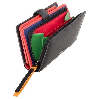 Гаманець жіночий Visconti LV4 Crush c RFID (Black-Multi Love)