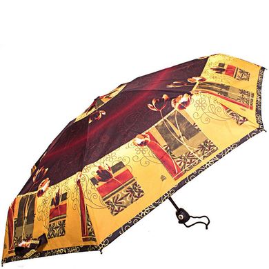Зонт женский компактный автомат AIRTON (АЭРТОН) Z4915-11 Бордовый