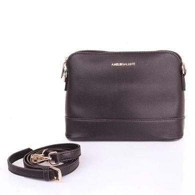 Жіноча міні-сумка з якісного шкірозамінника AMELIE GALANTI (АМЕЛИ Галант) A991248-black Чорний