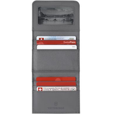 Портмоне у три складання з RFID-захистом Victorinox Travel TRAVEL ESSENTIALS Frost Grey Сірий