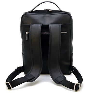 Універсальний шкіряний рюкзак для ноутбука RA-1239-4lx TARWA Чорний