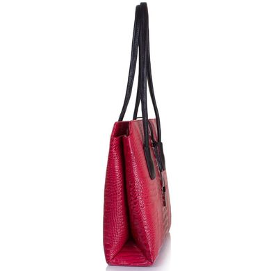 Женская кожаная сумка DESISAN (ДЕСИСАН) SHI062-580 Красный