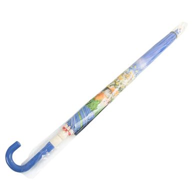 Зонт-трость детский механический со светодиодами ZEST (ЗЕСТ) Z21551-8109 Голубой