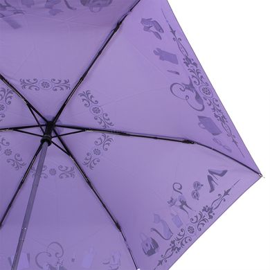 Зонт женский облегченный компактный автомат ТРИ СЛОНА RE-E-040B-6 Фиолетовый
