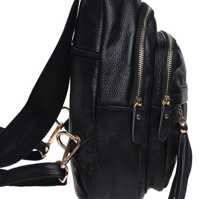 Жіночий шкіряний рюкзак Keizer K11032-black