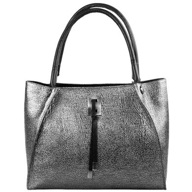 Женская кожаная сумка DESISAN (ДЕСИСАН) SHI-563-669 Серебряный