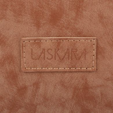 Женская сумка из качественного кожезаменителя LASKARA (ЛАСКАРА) LK10203-choco-camel Коричневый