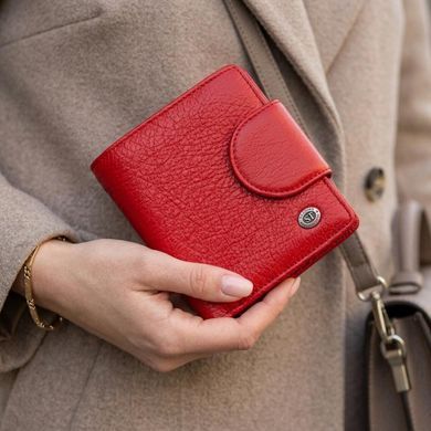 Оригінальний жіночий гаманець ST Leather 18923 Червоний