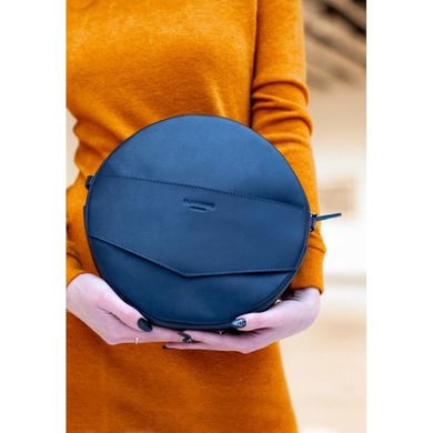 Круглая сумка-рюкзак maxi Темно-синий Blanknote BN-BAG-30-navy-blue