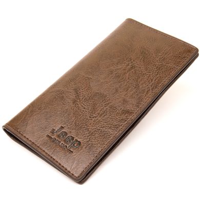 Бумажник мужской из кожзаменителя Vintage sale_14915 Коричневый