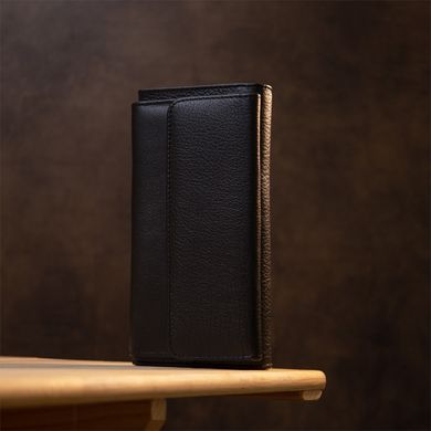 Добротний жіночий гаманець ST Leather 19375 Чорний