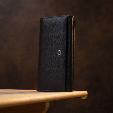 Добротный женский кошелек ST Leather&nbsp;19375 Черный