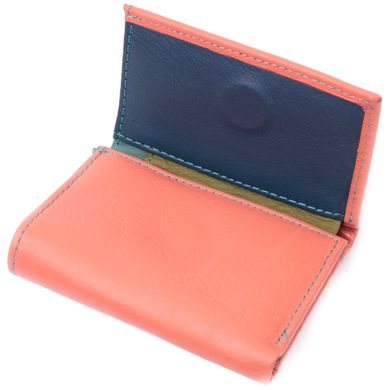 Небольшой кошелек для модниц из натуральной кожи ST Leather 19505 Оранжевый