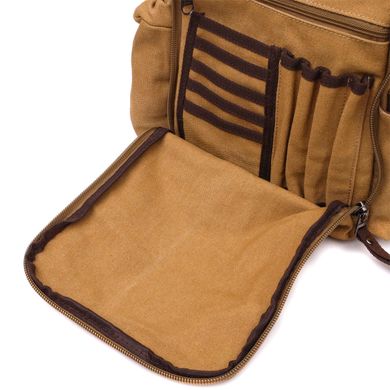 Містка текстильна сумка з чохлом для води Vintage 22210 Пісочна