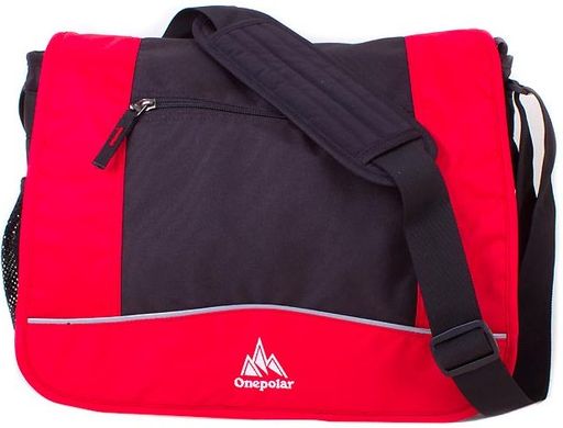 Молодіжна сумка червоного кольору ONEPOLAR W308-red, Червоний