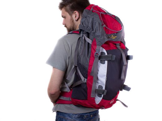 Женский вместительный туристический рюкзак ONEPOLAR W1702-red, Красный