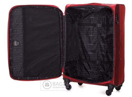 Стильна валіза Wittchen 56-3-483-3, Червоний
