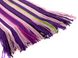 Полосатый мужской шарф, шерстяной ETERNO ES3016-2, Фиолетовый