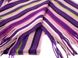 Полосатый мужской шарф, шерстяной ETERNO ES3016-2, Фиолетовый